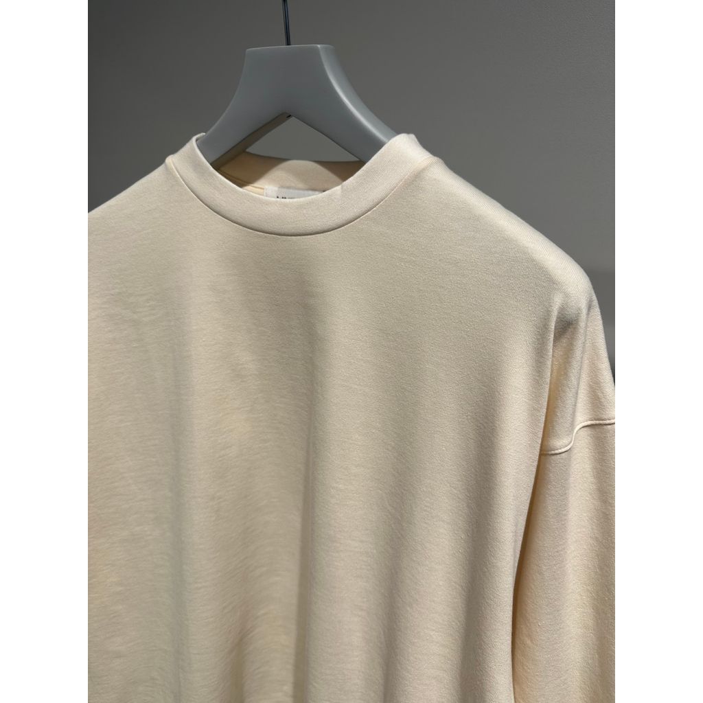 【MADE IN JAPAN】LINEAGE BALLON SOLID L/S TEE（KINARI）