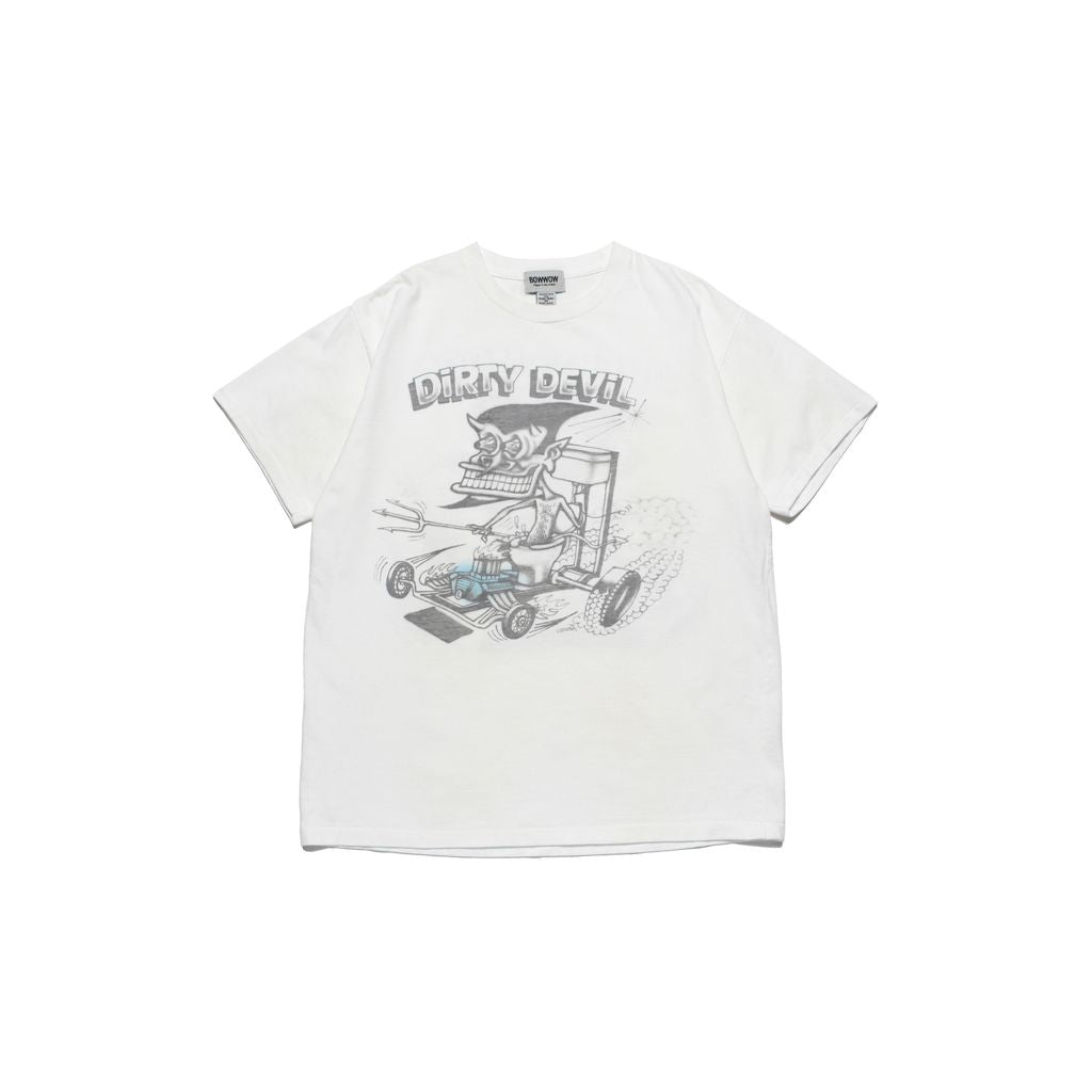 BOW WOW SKETCH DEVIL OVER MOON TEE