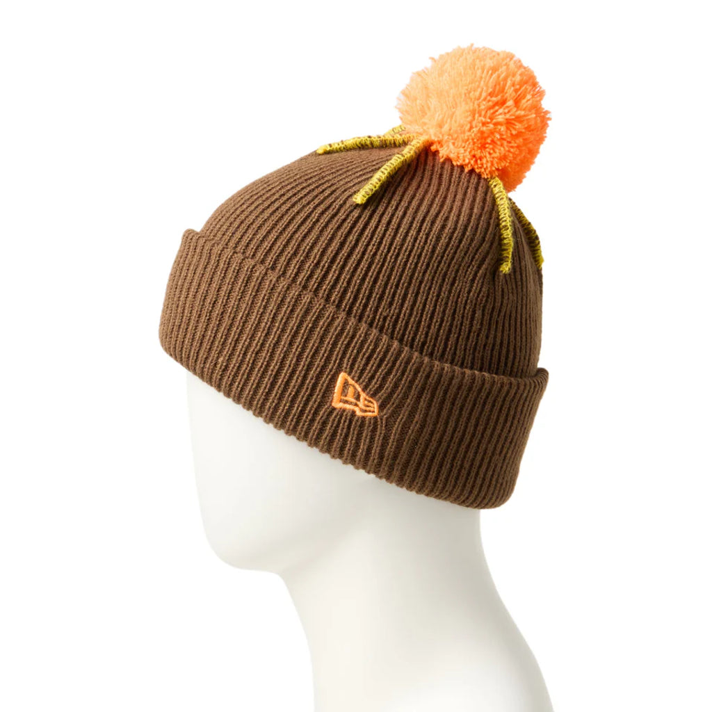 NEW ERA ポンポンニット Powered by GORO NAKATSUGAWA（MIN-NANO） ブラウン