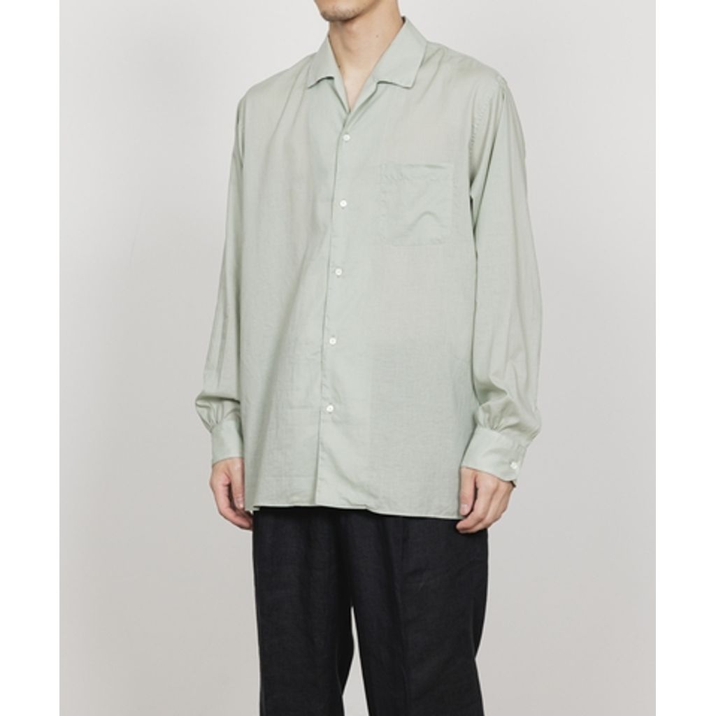 【予約販売】MARKAWARE  ITALIAN OPEN COLLAR SHIRT