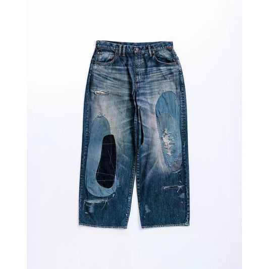 ANACHRONORM REMAKED WIDE 5P DENIM PANTS INDIGO