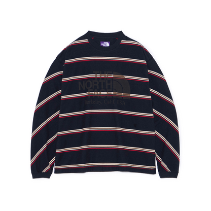 THE NORTH FACE Purple Label Field Long Sleeve Striped Tee