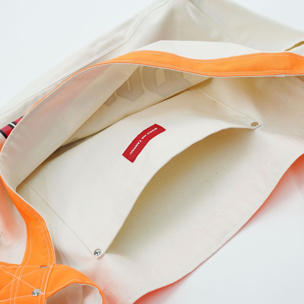 BOKU HA TANOSII OLD ENGLISH ニュースペーパーBAG