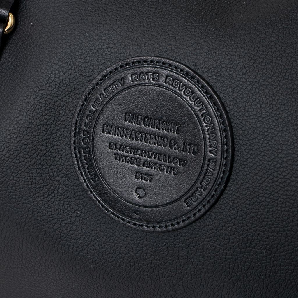 RATS SYNTHETIC LEATHER BOSTON BAG