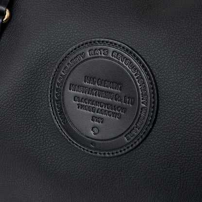 RATS SYNTHETIC LEATHER BOSTON BAG