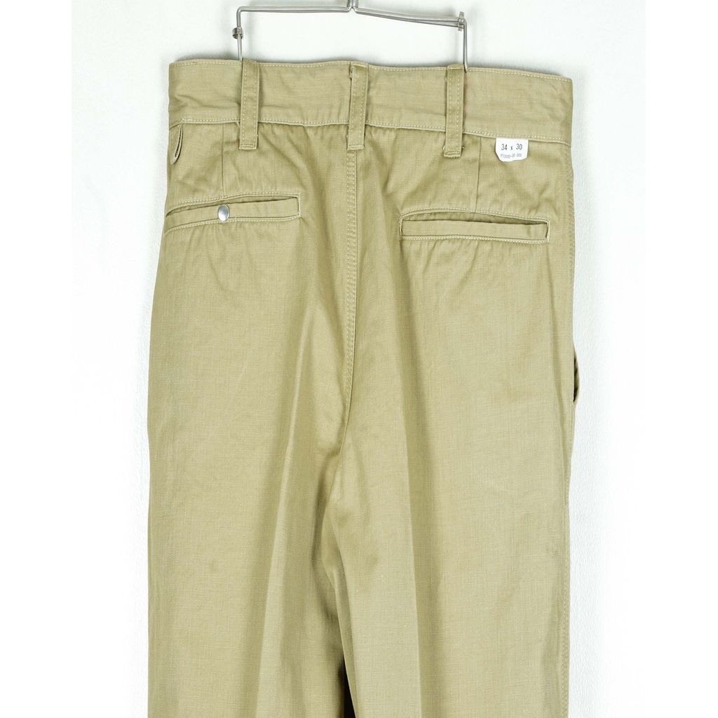 ANDFAMILYS Old American 2Pleats Trousers