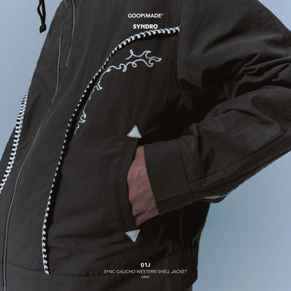 GOOPiMADE 01J-SYNC GAUCHO WESTERN SHELL JACKET