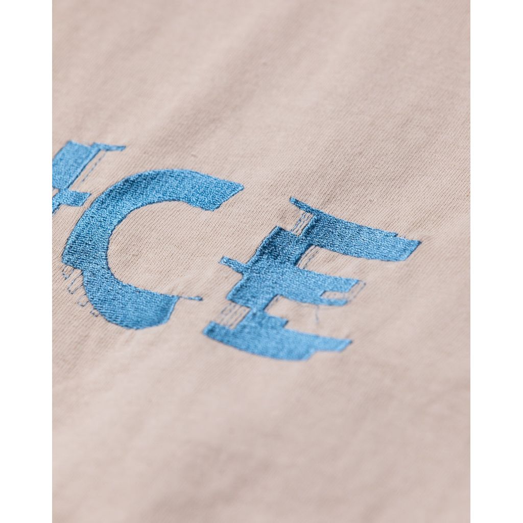 ANACHRONORM  AN302 GLITCH EMBROIDERY S/S T-S