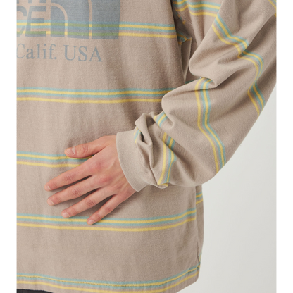 THE NORTH FACE Purple Label Field Long Sleeve Striped Tee