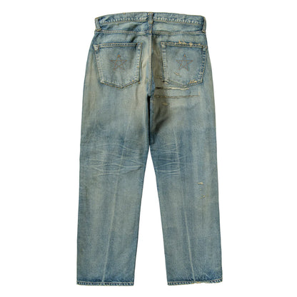 NEXUSVII.  DAMAGED DENIM PANTS