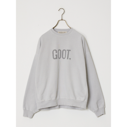 【予約商品】REMI RELIEF ダブルSP加工裏毛クルー(GOOT,)