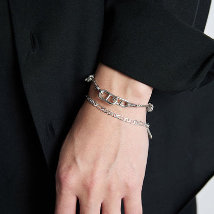 XOLO JEWELRY Figaro Gucci Link Bracelet 4mm 19cm