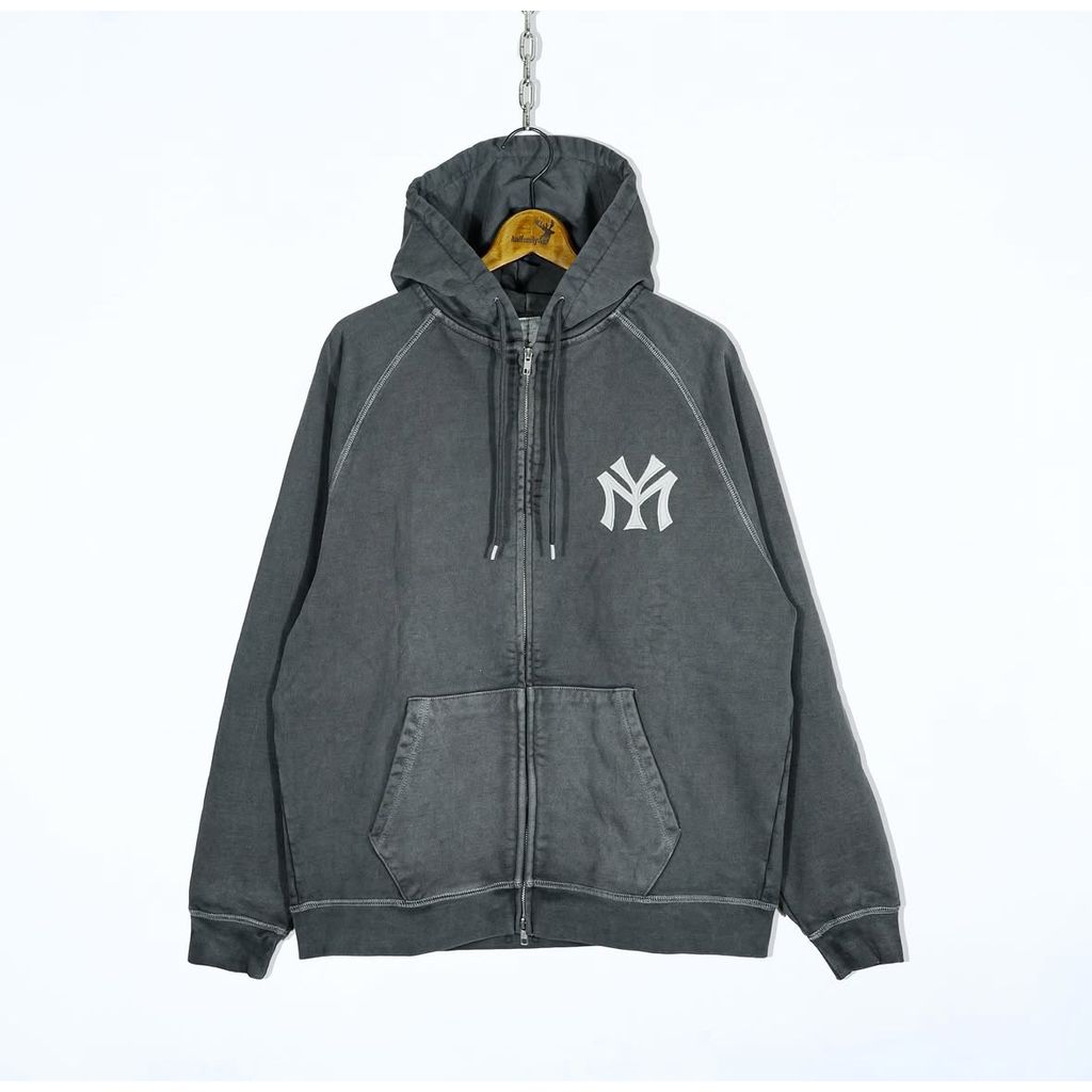 ANDFAMILYS Pigment Zip Sweat Parka - YM - "FB"