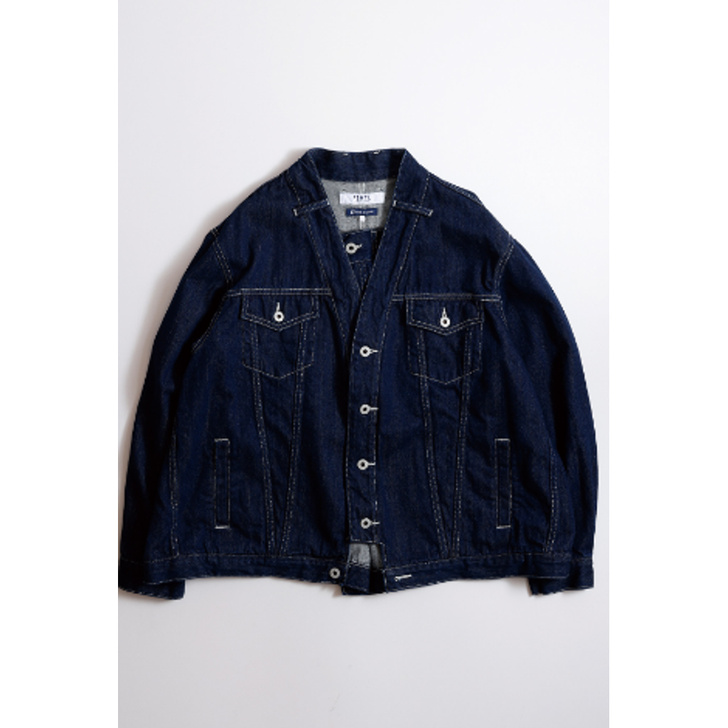 FDMTL FA26JK19R DENIM T-FORM JACKET RINSE