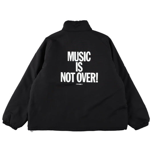 ISNESS MUSIC MUSIC IS NOT OVER! REVERSIBLE FLEECE JACKET