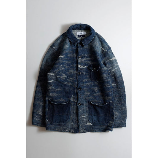 FDMTL JACQUARD DENIM COVERALL 5YR WASH