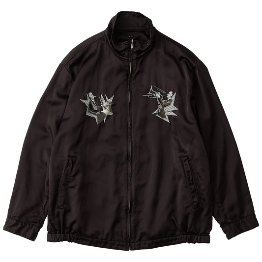 PORTER CLASSIC SATCHEL MOUTH ORCHESTRA REVERSIBLE ZIP UP JACKET