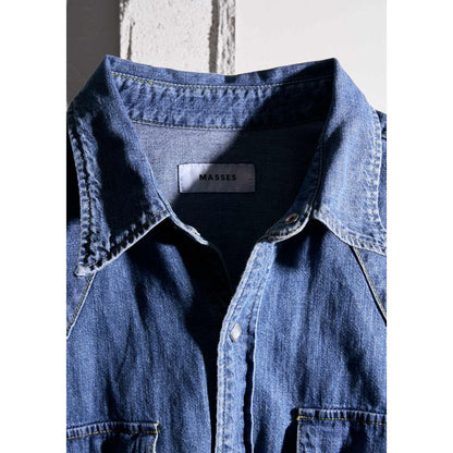 MASSES DENIM SHIRT H.WASH