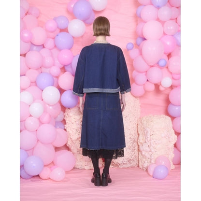 THOMAS MAGPIE Denim skirt