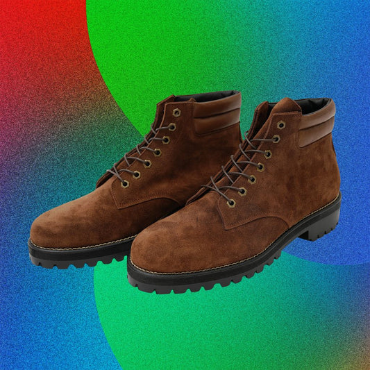 HOMBRENINO × Tomo & Co COOTIE 7 HOLE LACE UP BOOTS