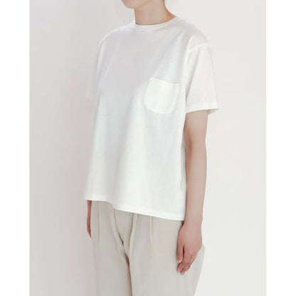 YAECA STOCK  Short Sleeve Tubular T-shirts With Pocket