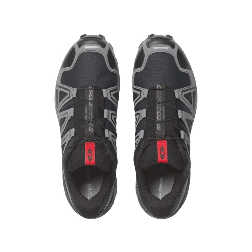 SALOMON SPEEDCROSS 3 GORE-TEX Black / Asphalt / Flame Scarlet