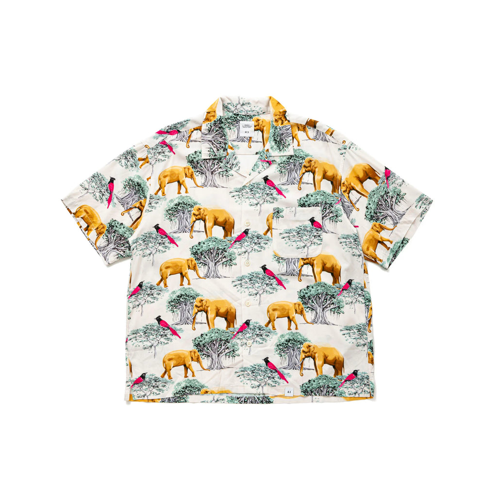 BEDWIN & THE HEARTBREAKERS S/S ORG ALOHA SHIRT "ROGERS"