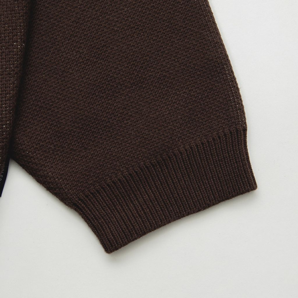 APPLEBUM "APBM" KNIT SWEATER [BROWN] / 2420503