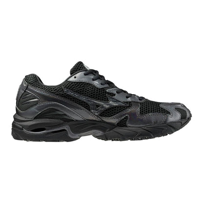 MIZUNO WAVE RIDER 10 (ブラック×ブラック×メタリックグレー)