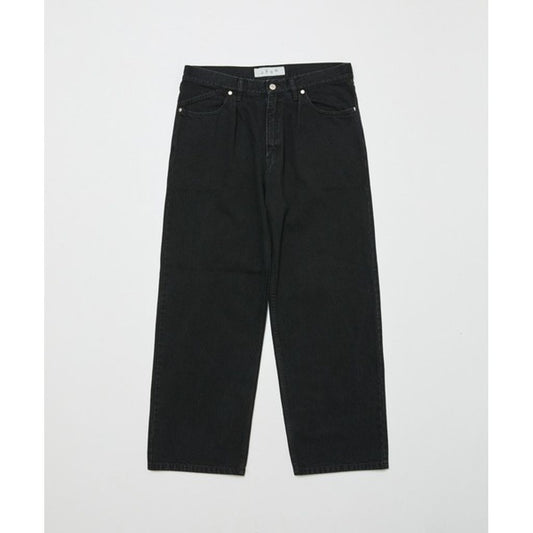 BAL 12OZ STRAIGHT LEG 5P WASHED JEAN
