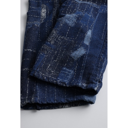 FDMTL FA26PN51JR  BORO JACQUARD CARGO PANTS RINSE