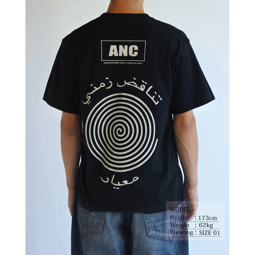 ANACHRONORM VORTEX PRINTED S/S T-S