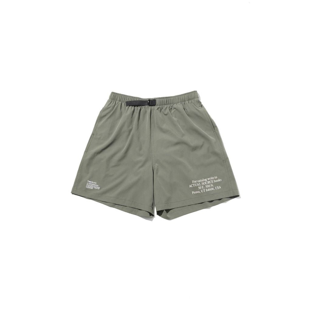 Actual Source × FreshSevice "ALL WEATHER SHORTS ADDRESS"