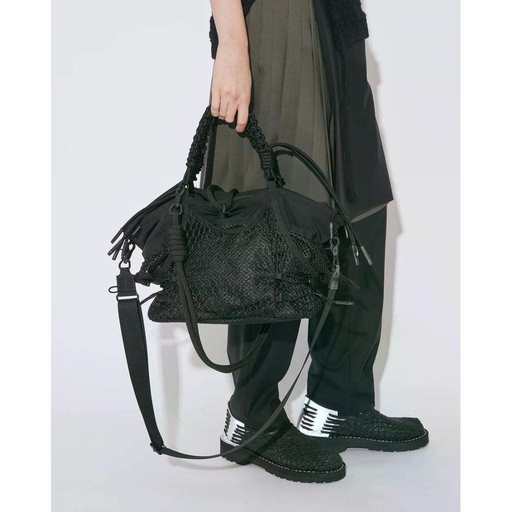 beautiful people  over engineering hanging tote bag