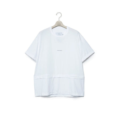 FUMITO GANRYU  Mantle Tee A - White X White