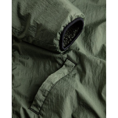 ANACHRONORM REVERSIBLE BOA JACKET OLIVE