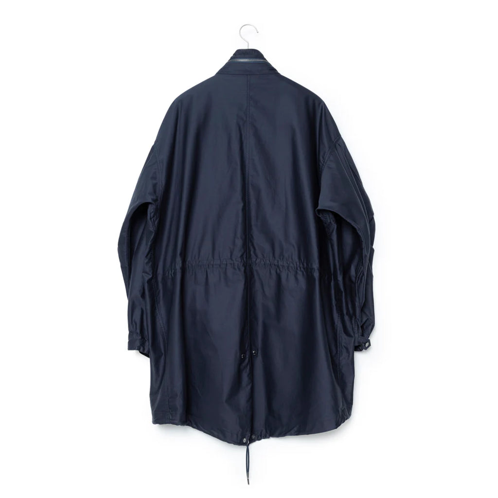 FUMITO GANRYU 2Way M-51 X M-65 Coat - Navy