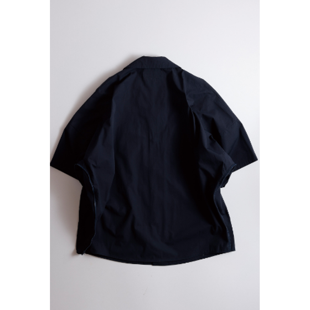FDMTL FA26SH26C-NV ZIP KYTE S/S SHIRT