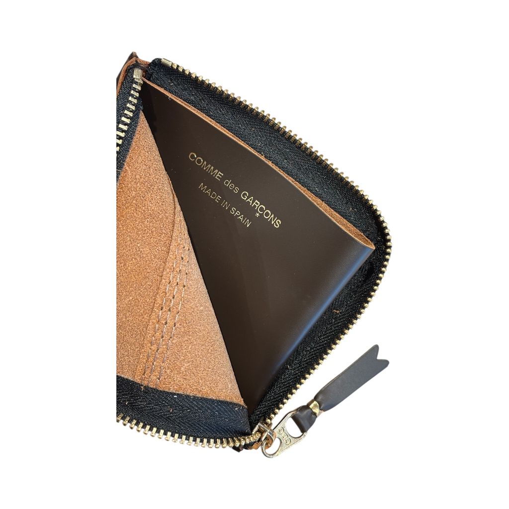 Wallet COMME des GARCONS Triple Stitch Brown