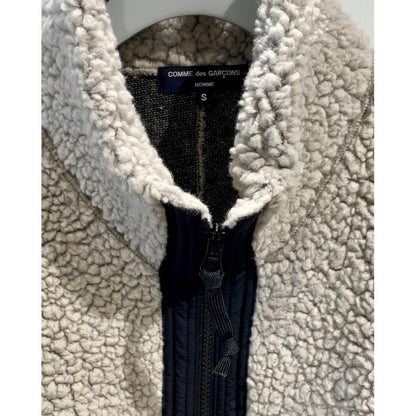 COMME des GARCONS HOMME コットンウールボア ブルゾン（L.GREY）