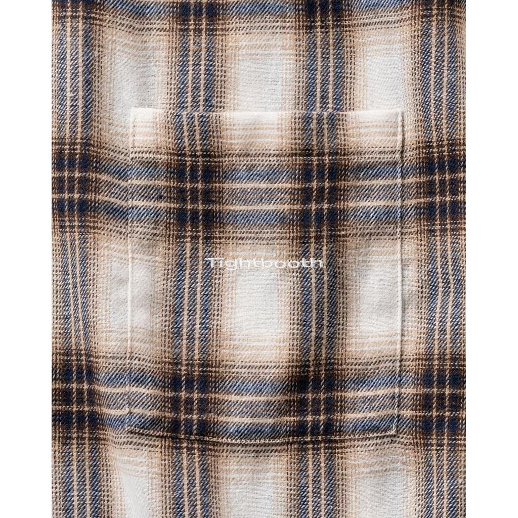 TIGHTBOOTH PLAID FLANNEL L/S SHIRT