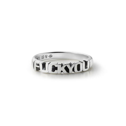 「BlackWeirdos × GARNI」FUCKYOU Ring