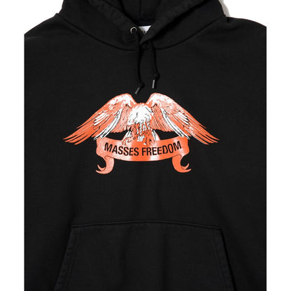 MASSES SWEAT HOODED FREEDOM WASH