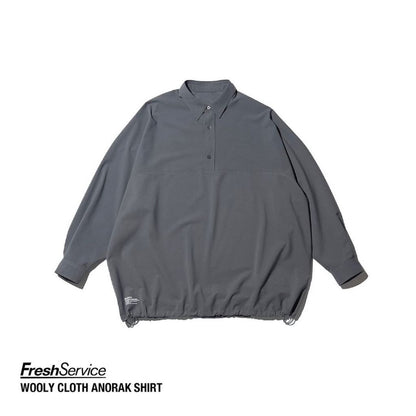 FreshSevice "WOOLY CLOTH ANORAK SHIRT"