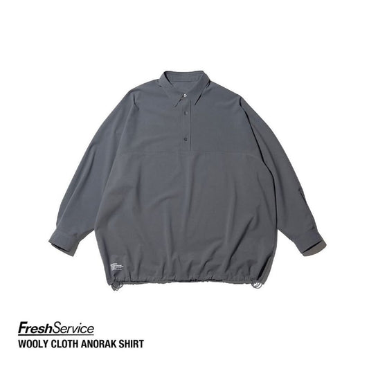 FreshSevice "WOOLY CLOTH ANORAK SHIRT"