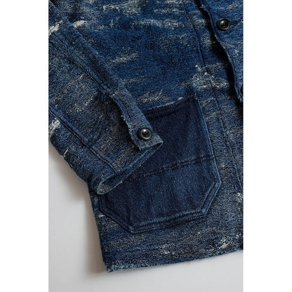 FDMTL JACQUARD DENIM COVERALL 5YR WASH