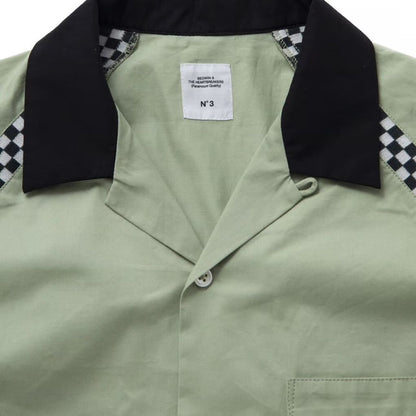 BEDWIN & THE HEARTBREAKERS S/S BOWLING SHIRT "MARSHALL"