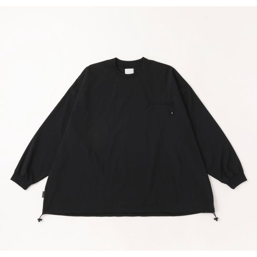 S.F.C TECH POCKET NYLON LS TEE