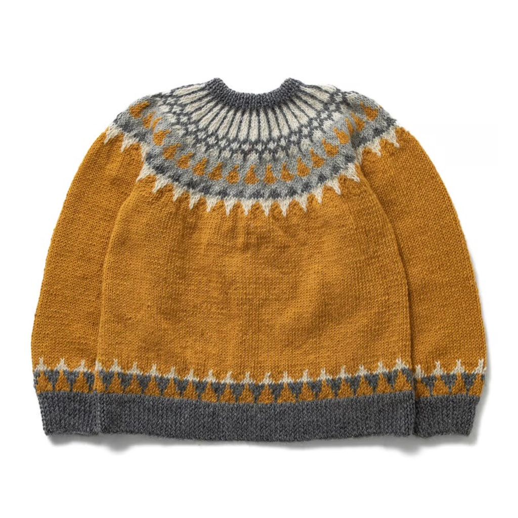 BEDWIN & THE HEARTBREAKERS L/S ZIP UP NORDIC CARDIGAN "JACO"