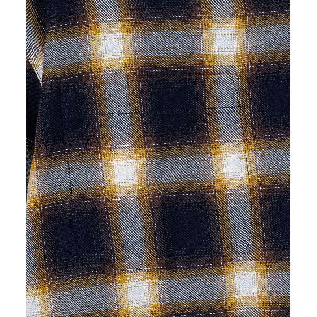 BEDWIN & THE HEARTBREAKERS FIVE BROTER Ex. L/S CHECK SHIRT "VIN"